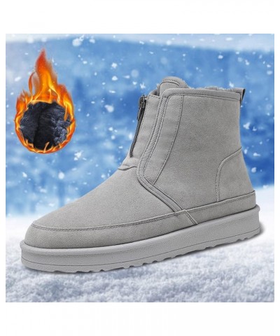 Womens Winter Snow Boots Ankle Snow Booties for Women Waterproof Snow Boots Women White Women's Winter Booties Botas De Invie...