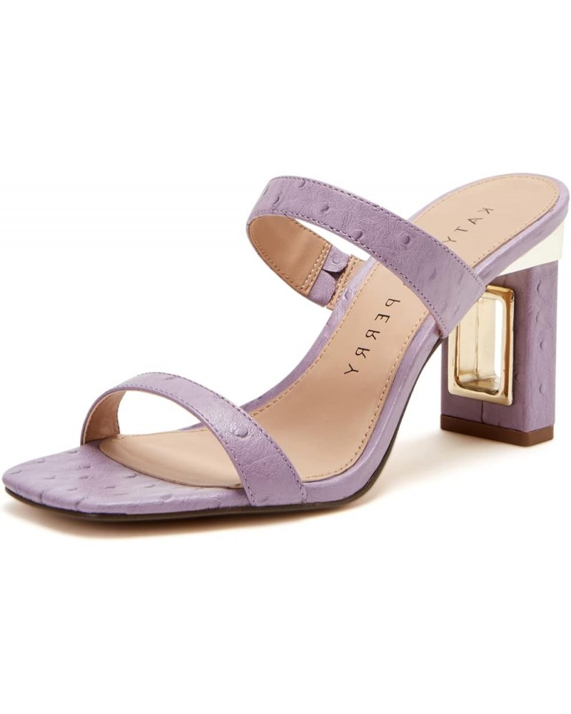 Women's The Hollow Heel Sandal Heeled Digital Lavender $26.99 Sandals