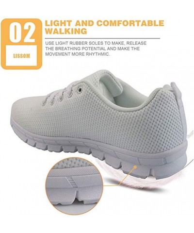 Womens Mens Trainers Sports Running Shoes Causal Travel Walking Shoe Lace-up Breathable,Solid Color Flag $19.00 Outdoor Shoes