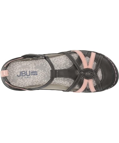 JBU Women's Dove Mary Jane Flat Charcoal/Petal $28.72 Flats