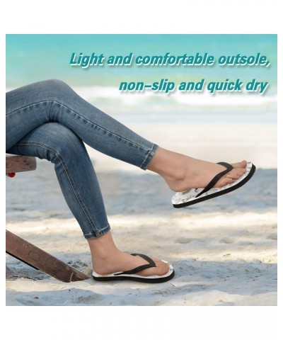 Travel Landscape Pattern Flip Flop Sandal Men's and Women's Summer Sandal | Beach & Water Shoes(311) $13.49 Sandals