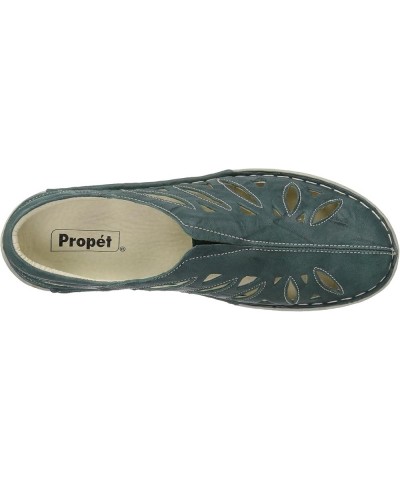 Womens Cameo Slip On Cutout Shoes Aqua $35.26 Loafers & Slip-Ons