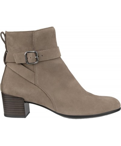 Women's Dress Classic 35mm Buckle Ankle Boot Taupe Nubuck $38.85 Boots