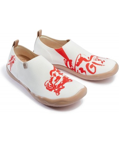 Year of The Dragon Women's Travel Walking Shoes Slip On Casual Loafers 2024 Chinese Lunar New Year Toledoⅰ- Reddy to Soar $70...