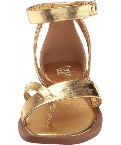 Womens Parker Thong Sandal Gold Leather $32.20 Sandals