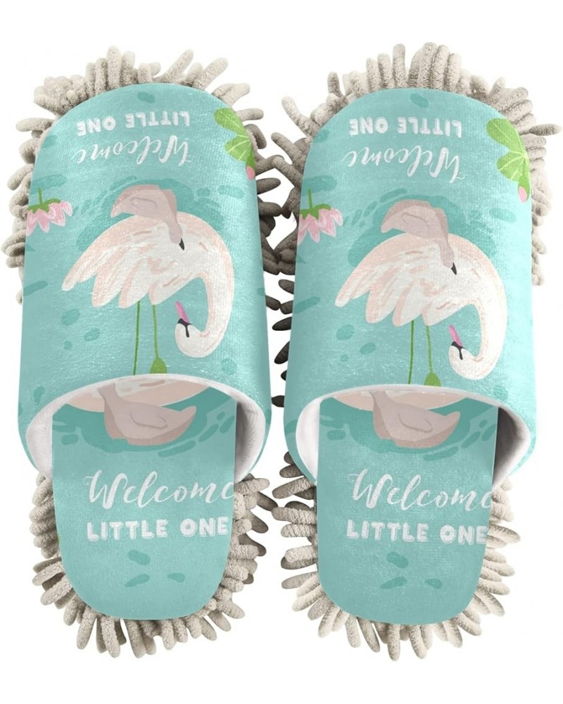 Mop Slippers Shoes, Unisex Cleaning House Slippers Spa Dusting Slippers M-L Multi 8 $9.19 Slippers