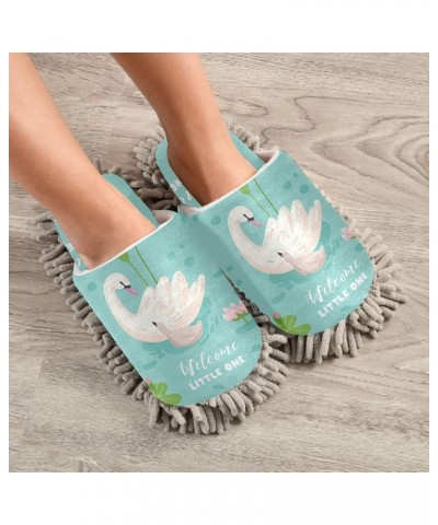 Mop Slippers Shoes, Unisex Cleaning House Slippers Spa Dusting Slippers M-L Multi 8 $9.19 Slippers