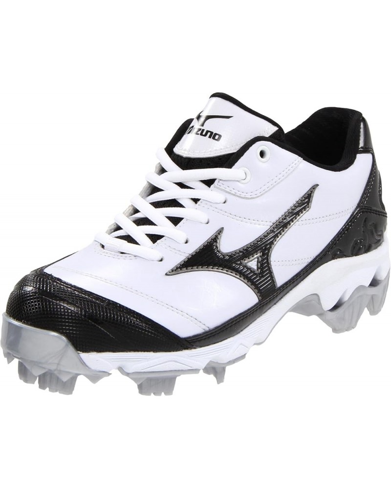 Women's 9-Spike Finch 5-W White/Black $26.93 Athletic Shoes