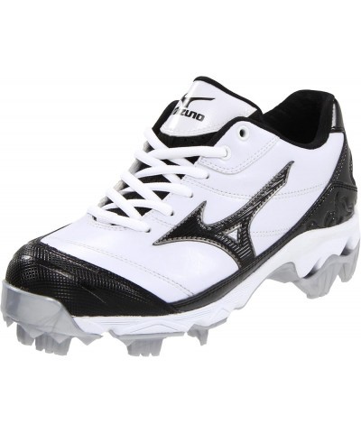 Women's 9-Spike Finch 5-W White/Black $26.93 Athletic Shoes