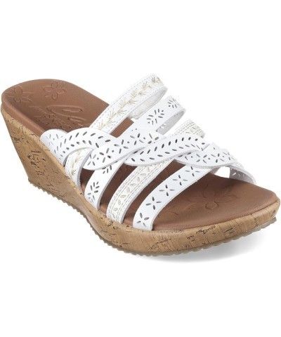 Women's Beverlee-New Resort Wedge Sandal White $34.45 Sandals