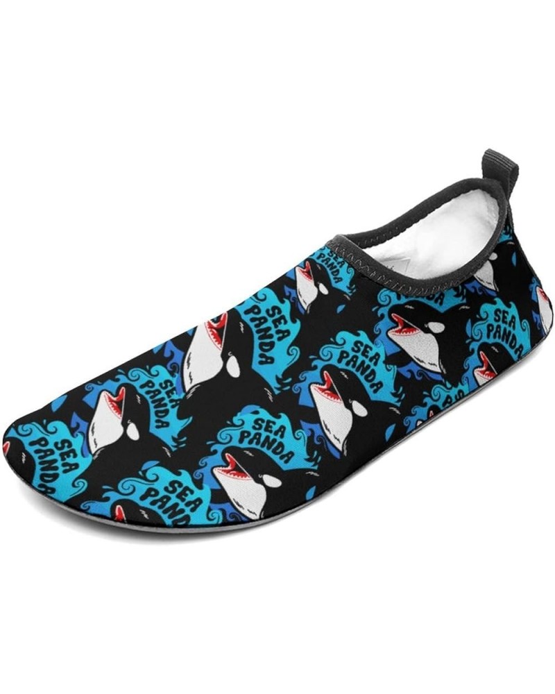 Orca Whale Killer Whales Water Shoes for Women Men Swimming Diving Aqua Socks Swim Beach Barefoot Slip-on 13/14men Style $17....