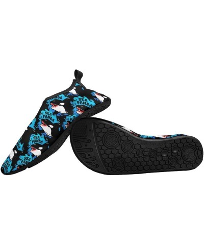 Orca Whale Killer Whales Water Shoes for Women Men Swimming Diving Aqua Socks Swim Beach Barefoot Slip-on 13/14men Style $17....