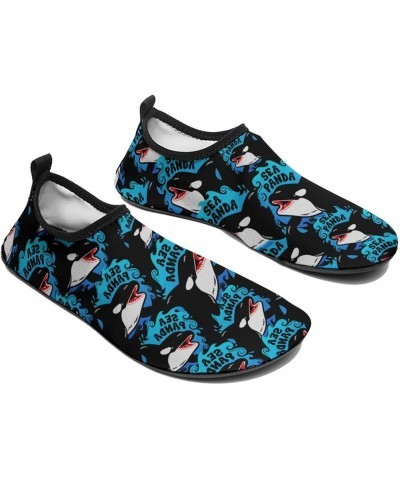 Orca Whale Killer Whales Water Shoes for Women Men Swimming Diving Aqua Socks Swim Beach Barefoot Slip-on 13/14men Style $17....