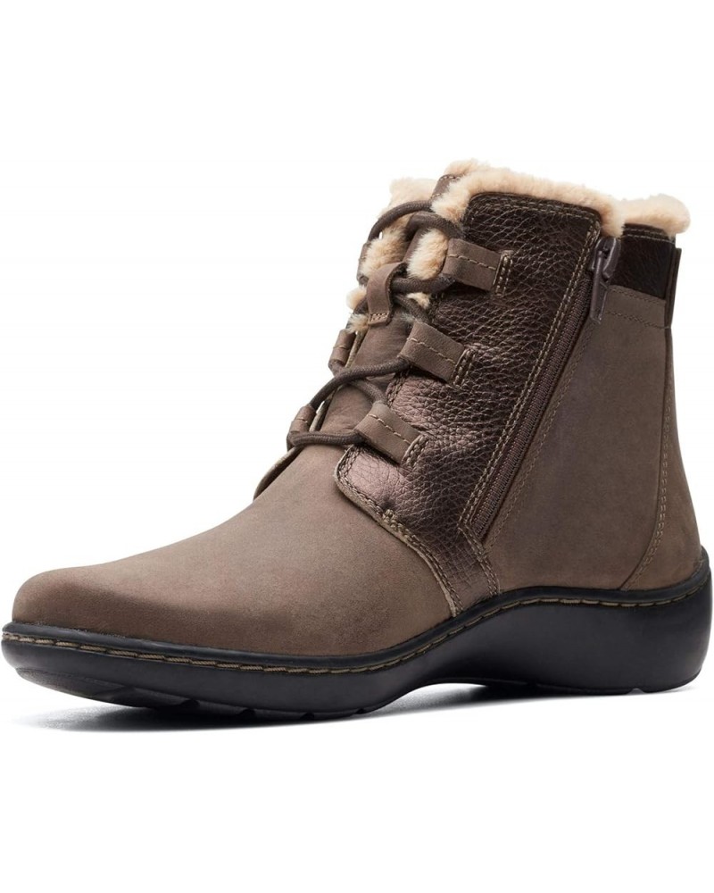 Women's Cora Chai Ankle Boot Taupe/Bronze Combination $34.72 Boots