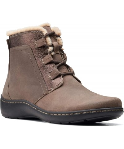 Women's Cora Chai Ankle Boot Taupe/Bronze Combination $34.72 Boots