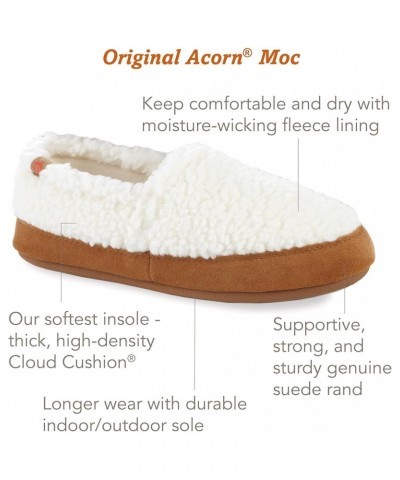 Women's Moc Slippers with Comfortable Cloud-Like Feel, Soft and Cozy Uppers and Non-Slip Sole Chinchilla $29.12 Slippers