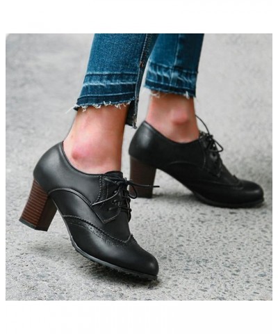 Womens Ankle Boot Chelsea Bootie Women Ankle Boots Foreign Trade Large Size Vintage Leather Shoes Fashionable and Boots for W...