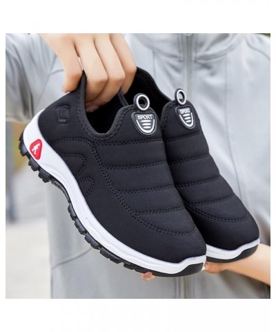 Women Sneakers Trainers Mesh Casual White Sneakers for Women Girls Sneakers Size 2 Black $13.05 Athletic Shoes