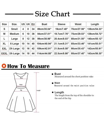 Summer Dresses for Women Sexy Split Maxi Dress High Waist Dress Printed Short Sleeve Casual Wrap V Neck Work Dress Wine $10.6...