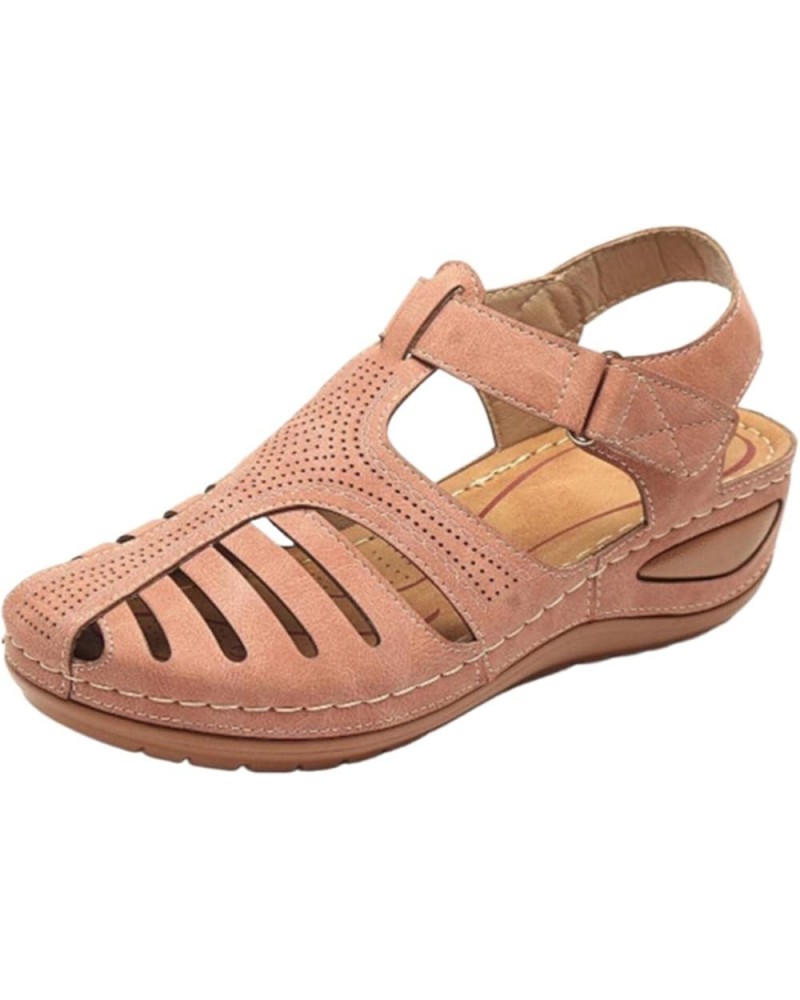 Orthopedic Shoes for Women Plantar Fasciitis Womens Walking Sandals Comfortable Dressy Sandals Black Sandals Women Flat Dress...