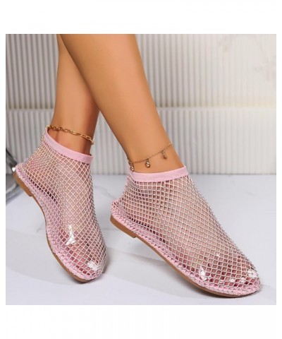 Sandals for Women Wedge Flatform Wedge Casual Sandal Stretch Lightweight Sandals Comfortable Outdoor Shoes 56-nrny-h-pink $16...