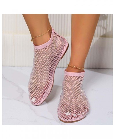 Sandals for Women Wedge Flatform Wedge Casual Sandal Stretch Lightweight Sandals Comfortable Outdoor Shoes 56-nrny-h-pink $16...