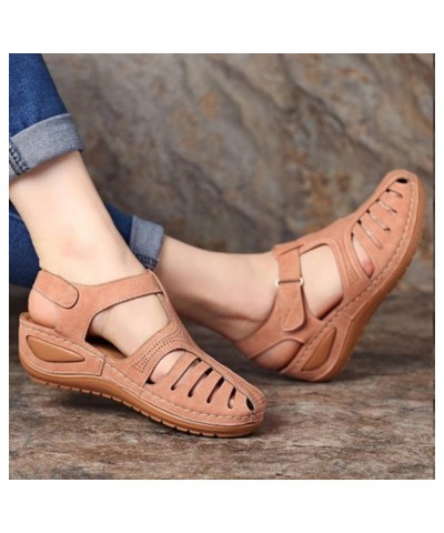 Orthopedic Shoes for Women Plantar Fasciitis Womens Walking Sandals Comfortable Dressy Sandals Black Sandals Women Flat Dress...