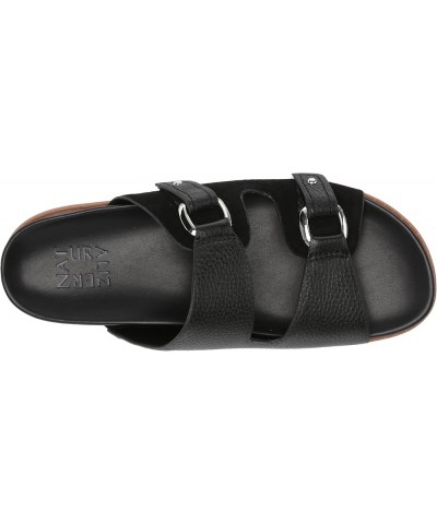 Women Madigan Slide Sandal Black $27.68 Sandals