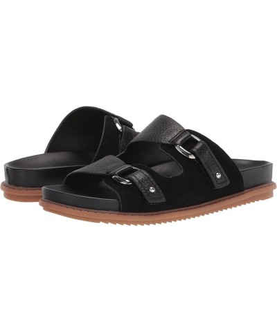 Women Madigan Slide Sandal Black $27.68 Sandals