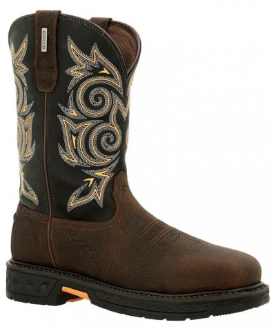 men's Carbo-tec Lt Industrial Boot 11 Wide Brown and Navy $93.58 Work & Safety Shoes