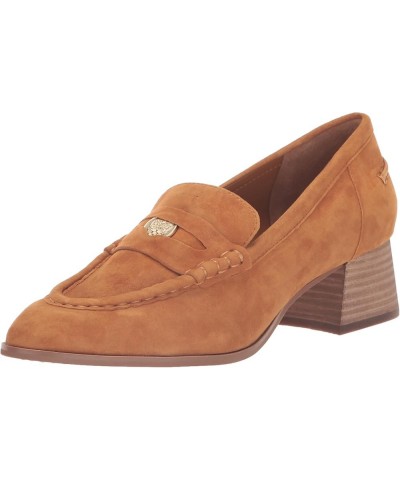 women's Carissla Block Heel Loafer Flat Golden Rod $28.64 Loafers & Slip-Ons