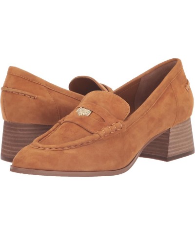 women's Carissla Block Heel Loafer Flat Golden Rod $28.64 Loafers & Slip-Ons