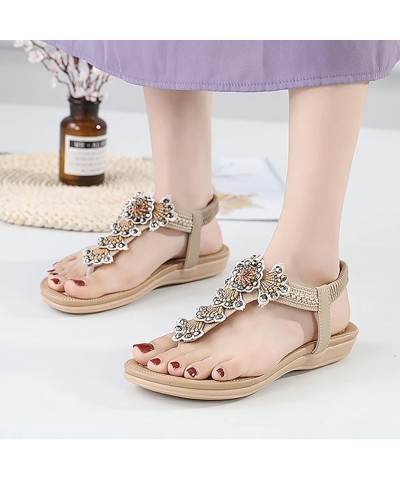 Wide Width Wedge Sandals Orthopedic Sneakers Women Wide Women's Flat Sandals Sandalias De Tacon Para Mujer Walking Sandals Wo...