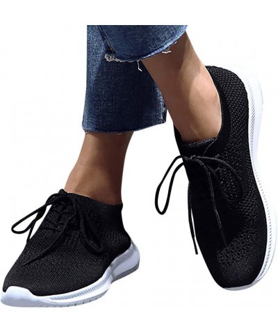 Women's Fashion Sport Breathable Mesh Platform Sneakers Slip On Tennis Shoes Women Size 11 Workout Shoes for Women Gym Arch S...