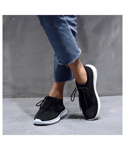 Women's Fashion Sport Breathable Mesh Platform Sneakers Slip On Tennis Shoes Women Size 11 Workout Shoes for Women Gym Arch S...