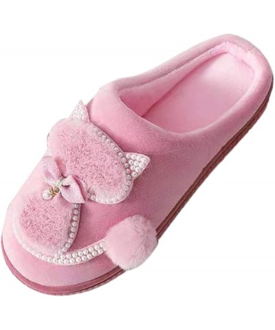 Warm Slippers for Women Wide Width House Slippers with Arch Support Fuzzy Slip On Slippers Comfy Slippers for Women Indoor Wh...