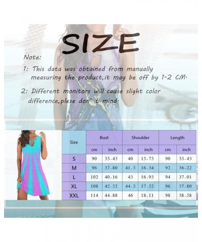 Women Summer Casual Sexy Sleeveless Floral Print Loose Beach Mini Dress Casual Women Plus Size Dresses Dark Purple-j $8.82 At...