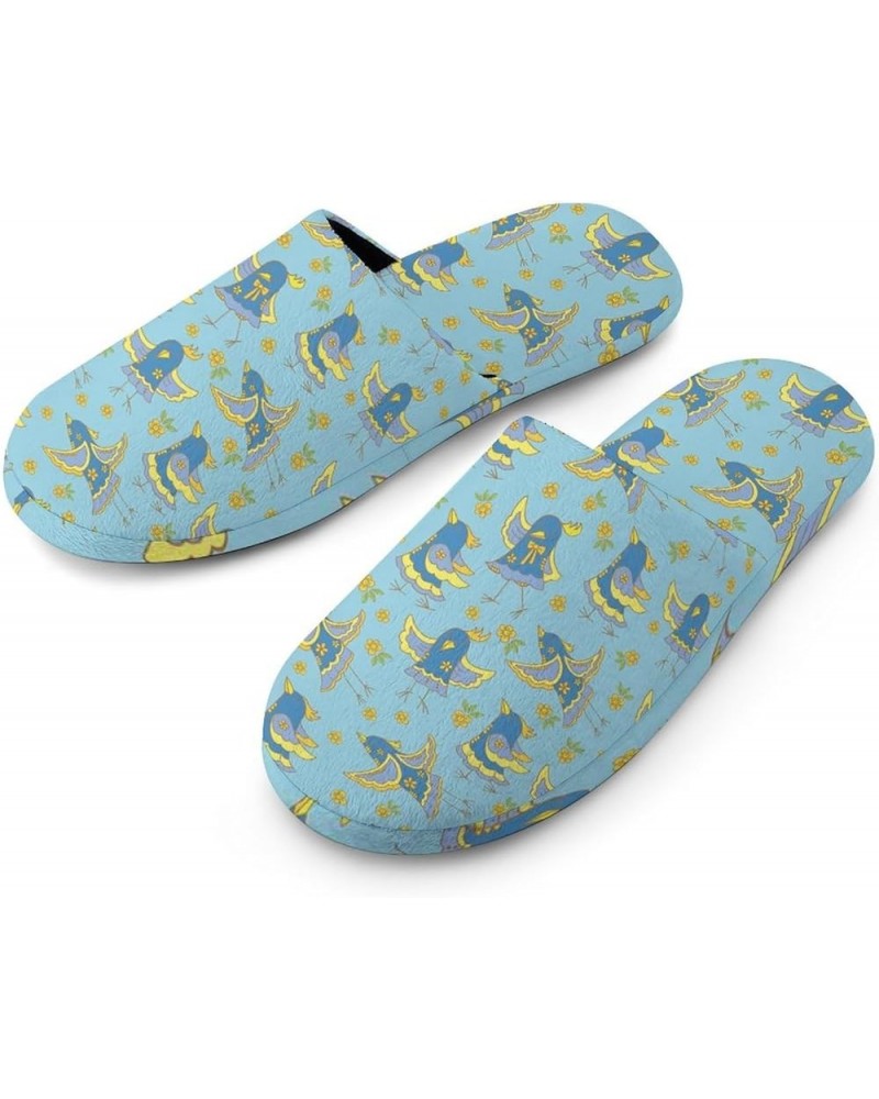 Women's House Shoes Slippers Print Cotton Bedroom Shoes Indoor Outdoor Casual Slipper Style-15 $16.50 Slippers