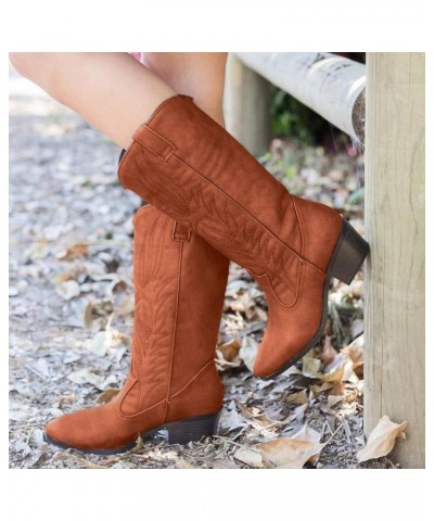 Ankle Booties Open Toe Womens Lace Up Ankle Boots Retro Chunky Platforms Goth Combat Booties Brown $25.13 Boots