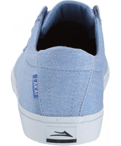 Griffin Kids Skate Shoes - Classic Low Top Sneakers Blue Textile $26.08 Athletic Shoes