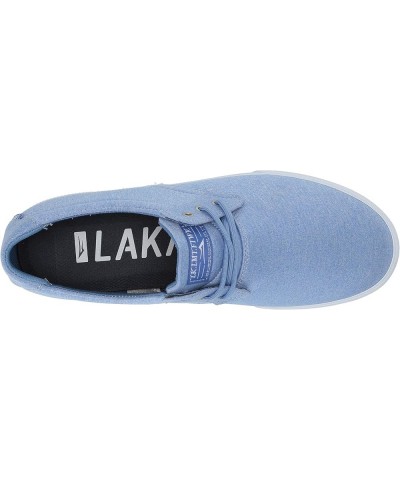 Griffin Kids Skate Shoes - Classic Low Top Sneakers Blue Textile $26.08 Athletic Shoes