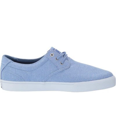 Griffin Kids Skate Shoes - Classic Low Top Sneakers Blue Textile $26.08 Athletic Shoes