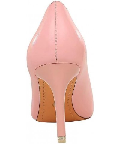 Women's Fashion Pointed Toe Stiletto High Heel Dress Pump Shoes A Pink $23.25 Pumps