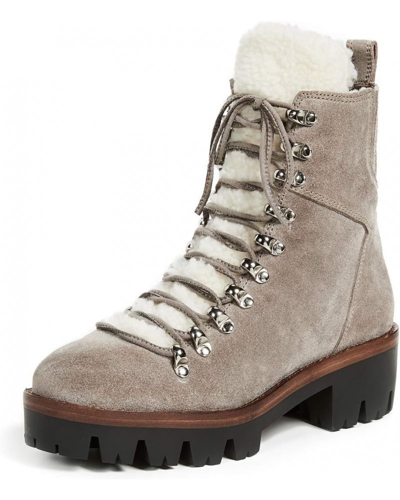 Women's Culvert Sherpa Combat Boots, Taupe, Tan, Grey, 9.5 Medium US $42.48 Boots