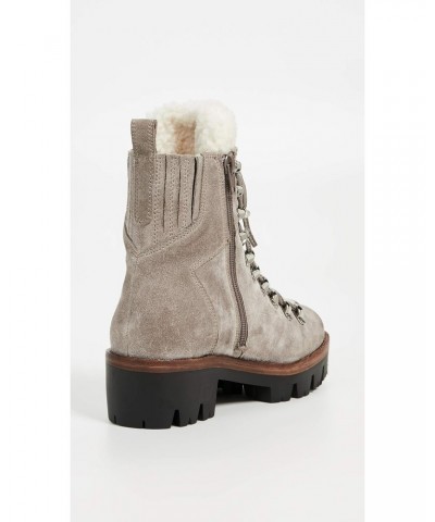 Women's Culvert Sherpa Combat Boots, Taupe, Tan, Grey, 9.5 Medium US $42.48 Boots