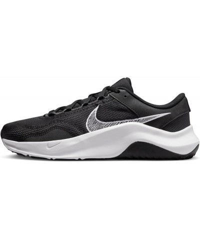 Women's Low-Top Sneakers Black White Iron Grey $32.94 Athletic Shoes