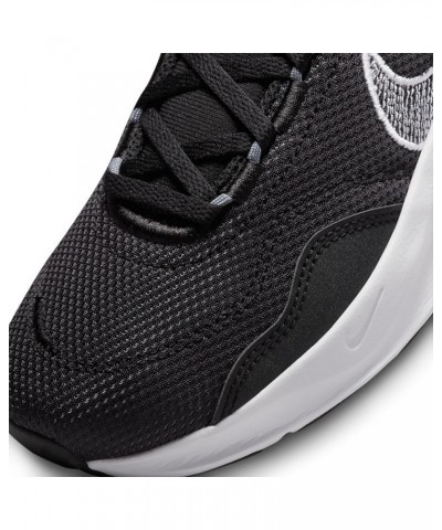 Women's Low-Top Sneakers Black White Iron Grey $32.94 Athletic Shoes