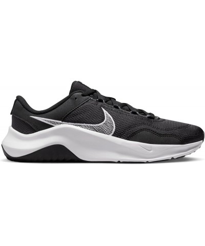 Women's Low-Top Sneakers Black White Iron Grey $32.94 Athletic Shoes