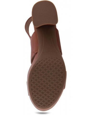 Women's Camera Heeled Sandal Clay Leather $51.50 Sandals