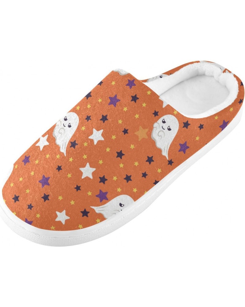 Cute Colorful Halloween Cotton Slipper Wide Non Slip Memory Foam Mens House Slippers Bedroom Shoes for Indoor House Bedroom 6...